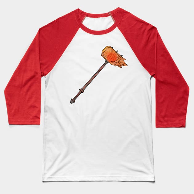 War hammer Baseball T-Shirt by maplefoot